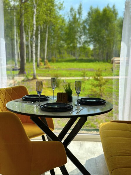 Дом 2-местный 1-комнатный (№1, с купелью)