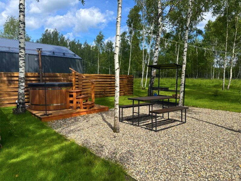 Дом 2-местный 1-комнатный (№2, с купелью)