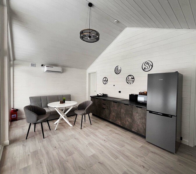 Дом 2-местный 1-комнатный (№2, с купелью)