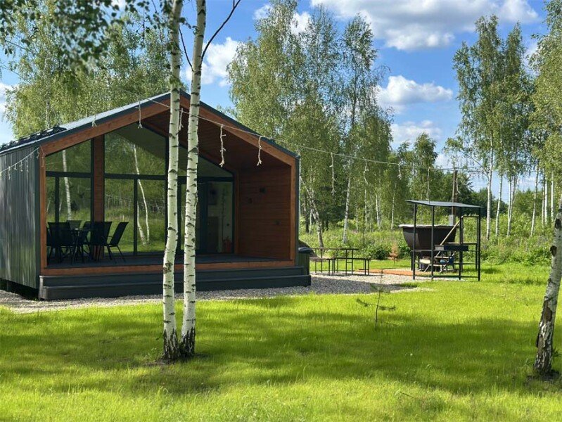 Дом 2-местный 1-комнатный (№4)