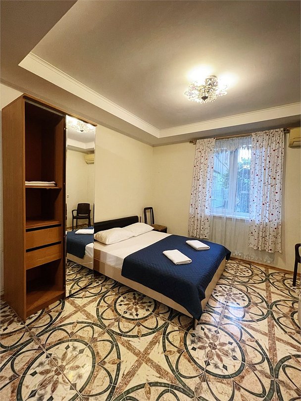 Студио 4-местный 1-комнатный (с кухней)