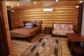 Двухместный номер Standard двуспальная кровать, База отдыха Горные Забавы, Майкопский