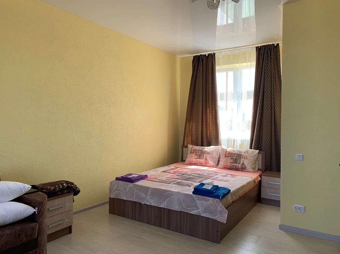 Люкс 2-местный 1-комнатный (студио, с кухней)