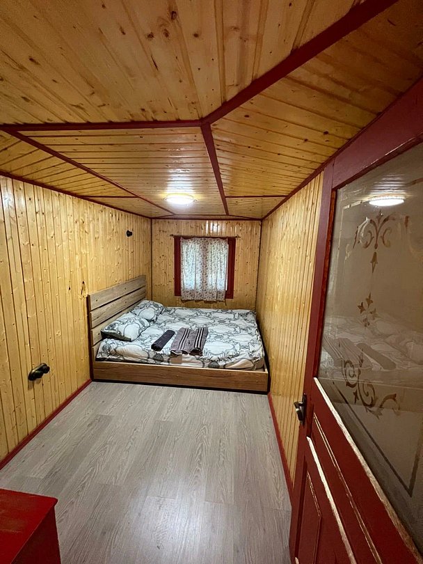 Дом 4-местный 1-комнатный (Голубой, №3)