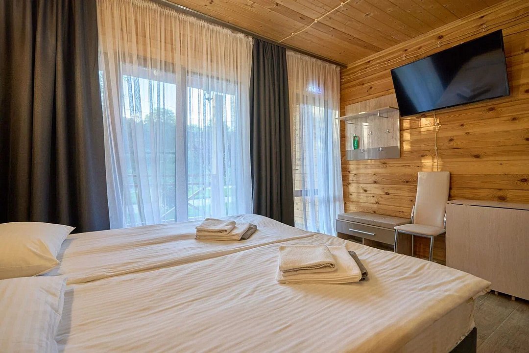 Стандартный 2-местный 1-комнатный с отдельным входом (эко-корпус, 1 этаж)