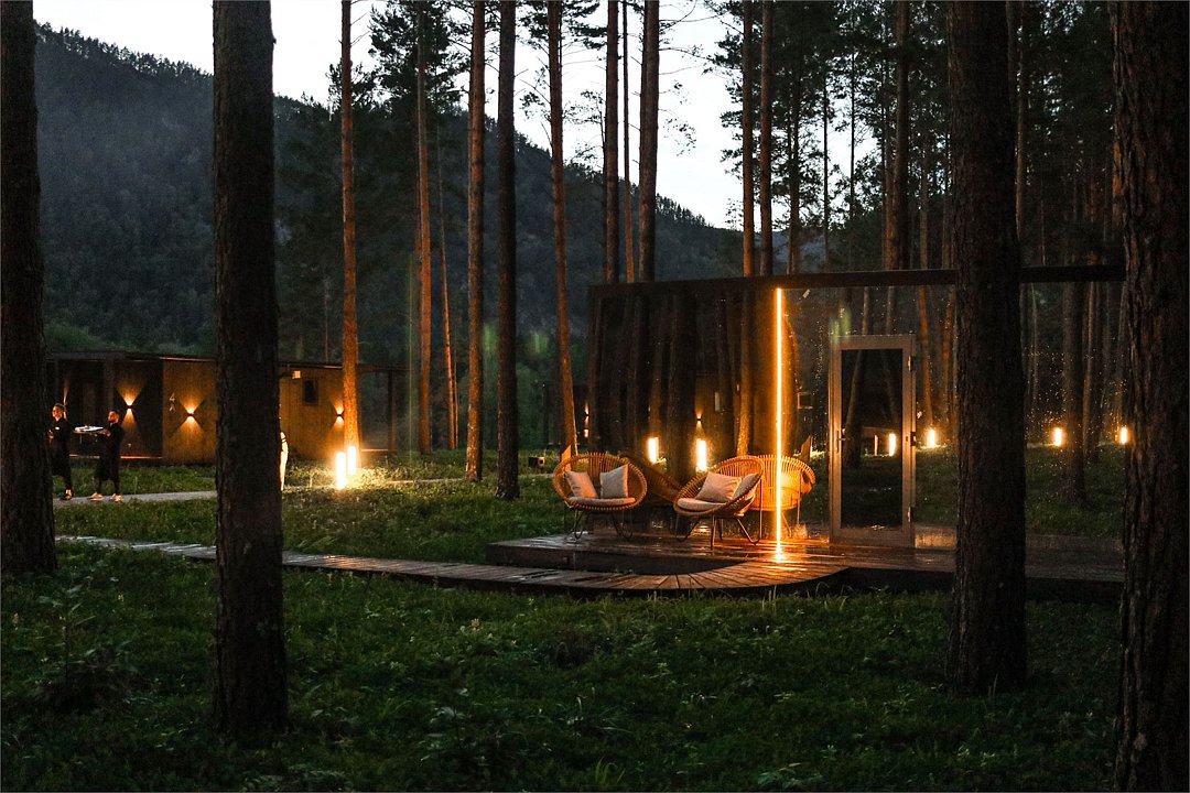 Дом 2-местный Зеркальный Plus