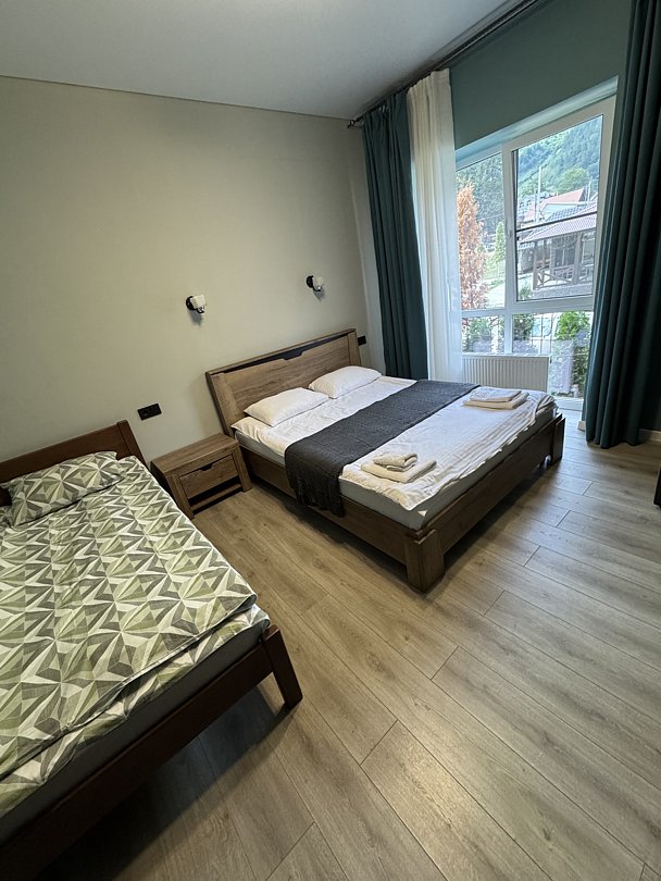 Стандартный 4-местный 1-комнатный