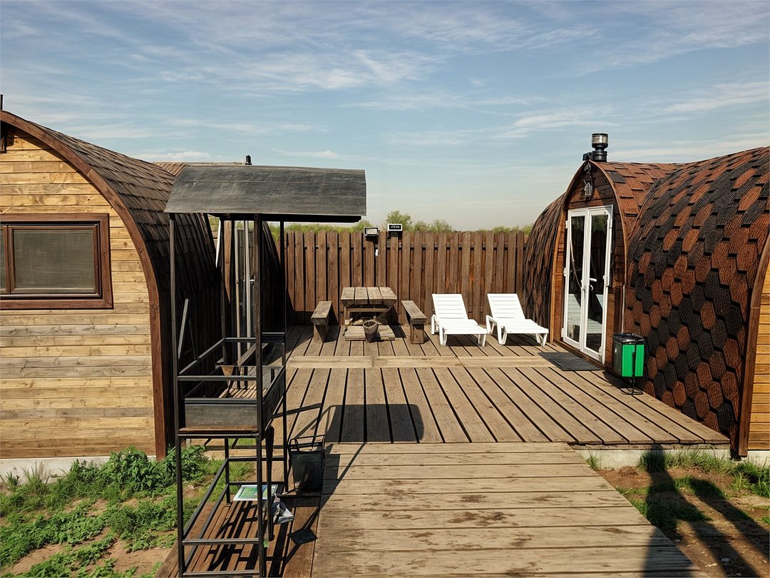 Бунгало 2-местный 1-комнатный (с баней и чаном)