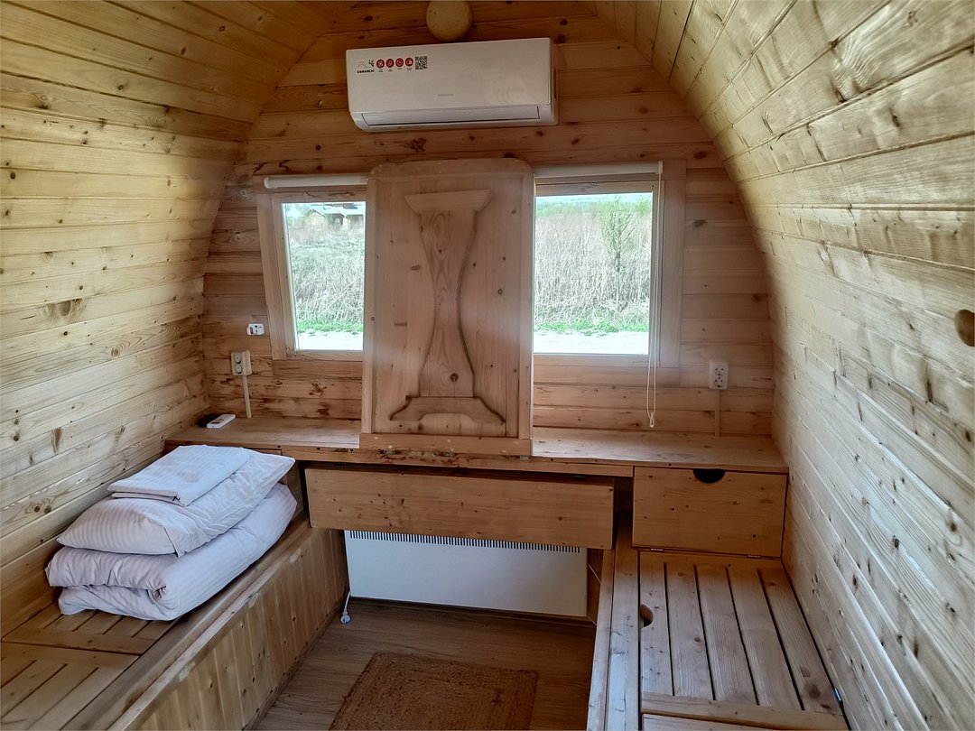 Бунгало 2-местный 1-комнатный (с баней и чаном)