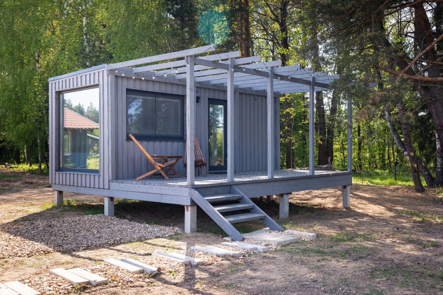 Домик 2-местный 1-комнатный Премиум