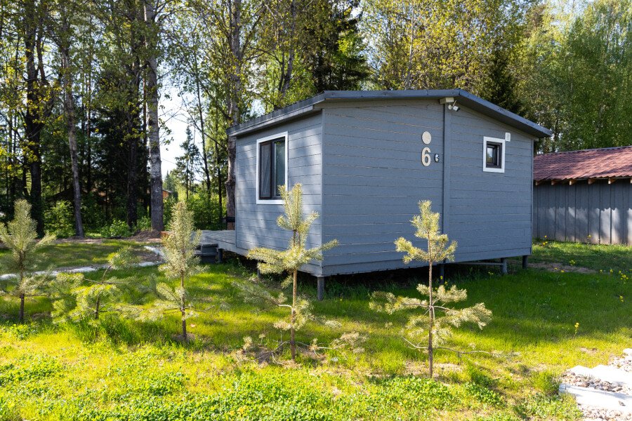 Домик у пруда 3-местный 1-комнатный (2 линия)