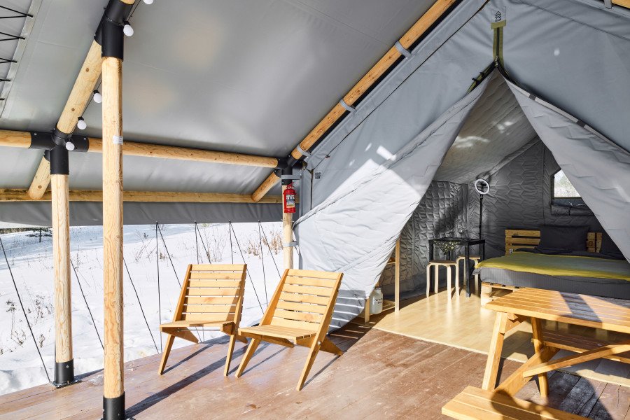 Тент-хаус 2-местный 1-комнатный (DBL, б/у)