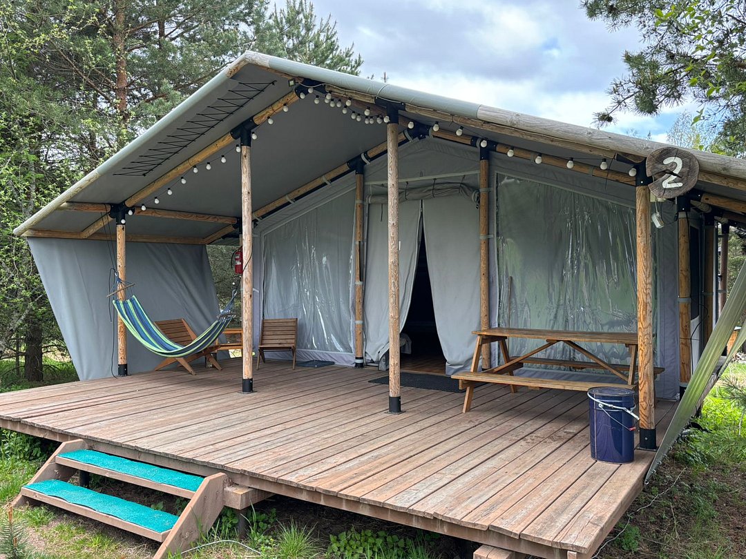 Тент-хаус 3-местный 1-комнатный (Семейный , б-у)