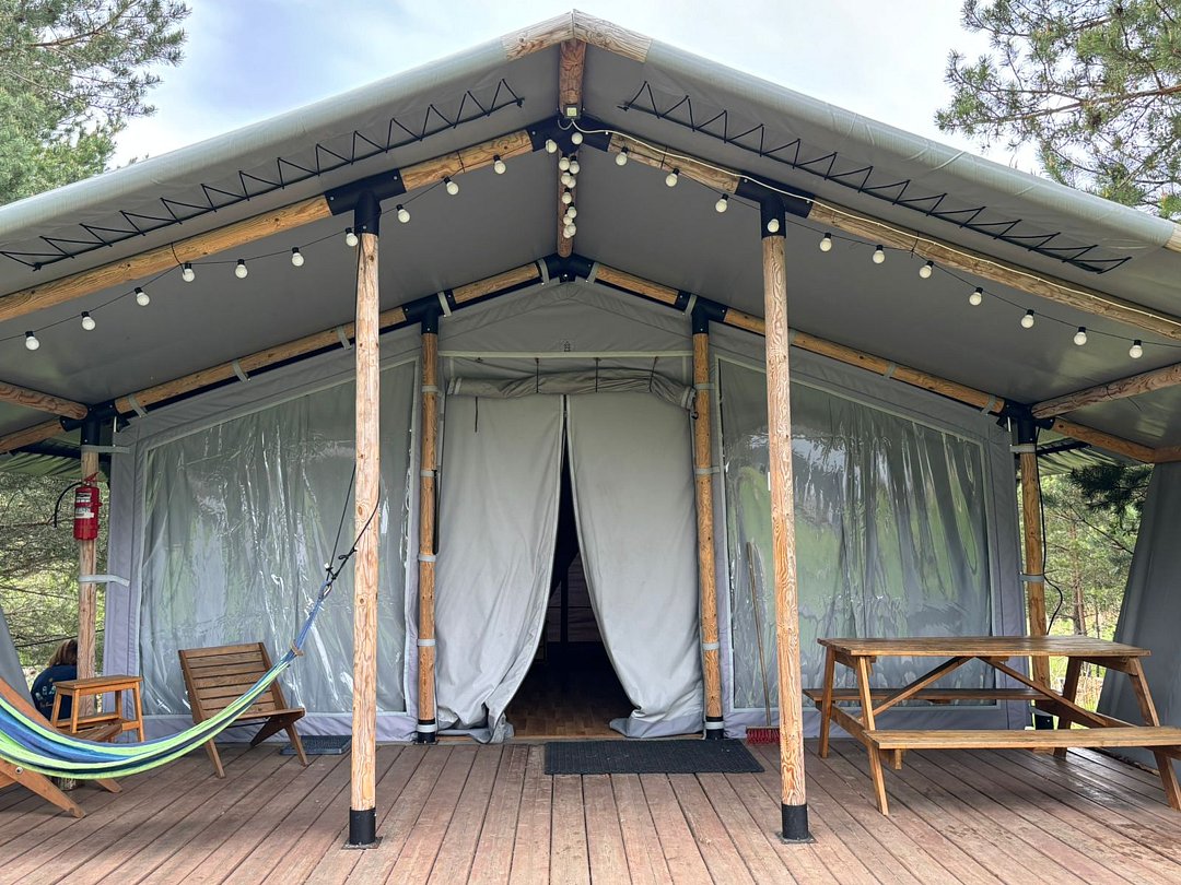 Тент-хаус 3-местный 1-комнатный (Семейный , б-у)