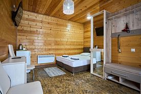 Бунгало трёхместное 25 м², База отдыха Ашхадах, Каменномостский