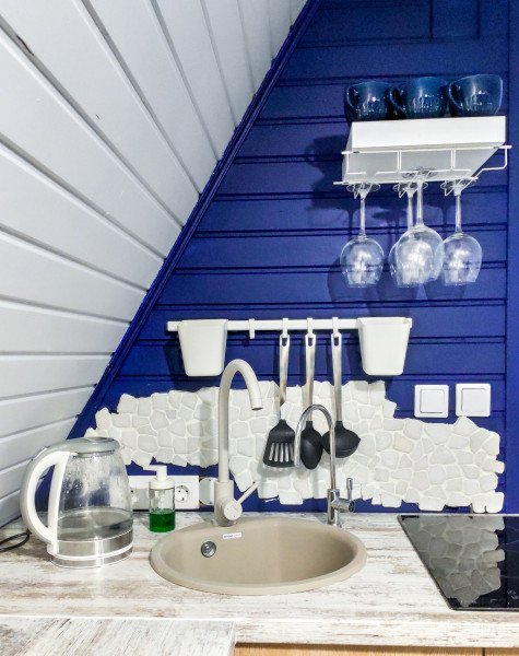 Домик 4-местный 1-комнатный (Звездное небо)