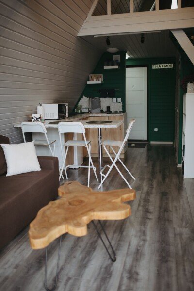 Домик 4-местный 1-комнатный (Рейкявик)