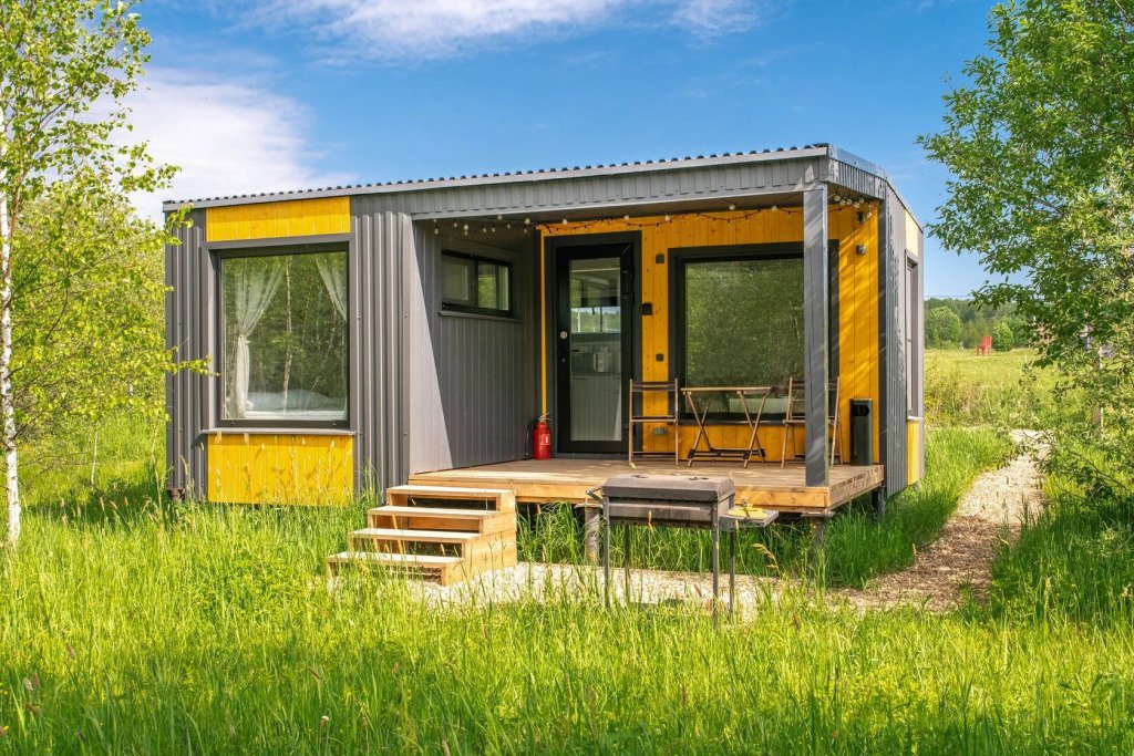 Частный дом Moroshka Scandi - домик для двоих с видом на лес, Знаменка, Московская область