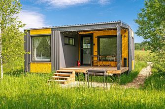 Частный дом Moroshka Scandi - домик для двоих с видом на лес