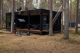 Космодом Скайхаус, Глэмпинг Мистические холмы, Приозерский район