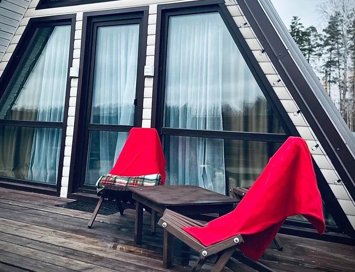 Дом 4-местный А-фрейм