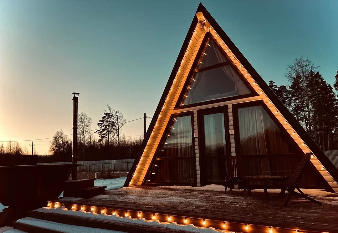 Дом 4-местный А-фрейм