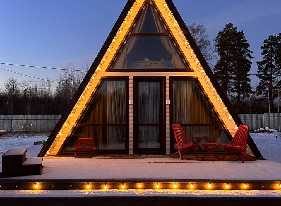 Дом 4-местный А-фрейм