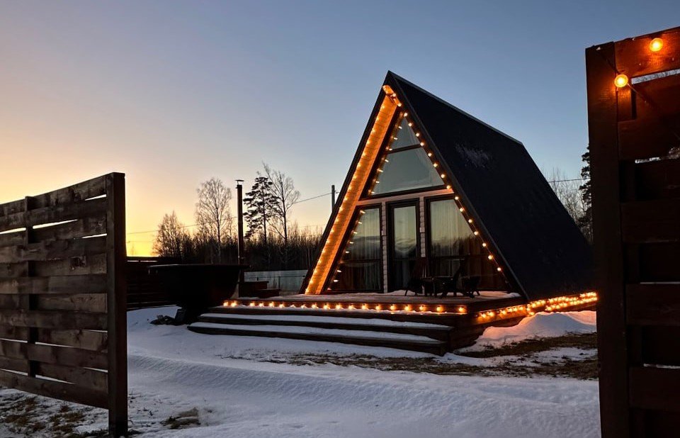 Дом 4-местный А-фрейм