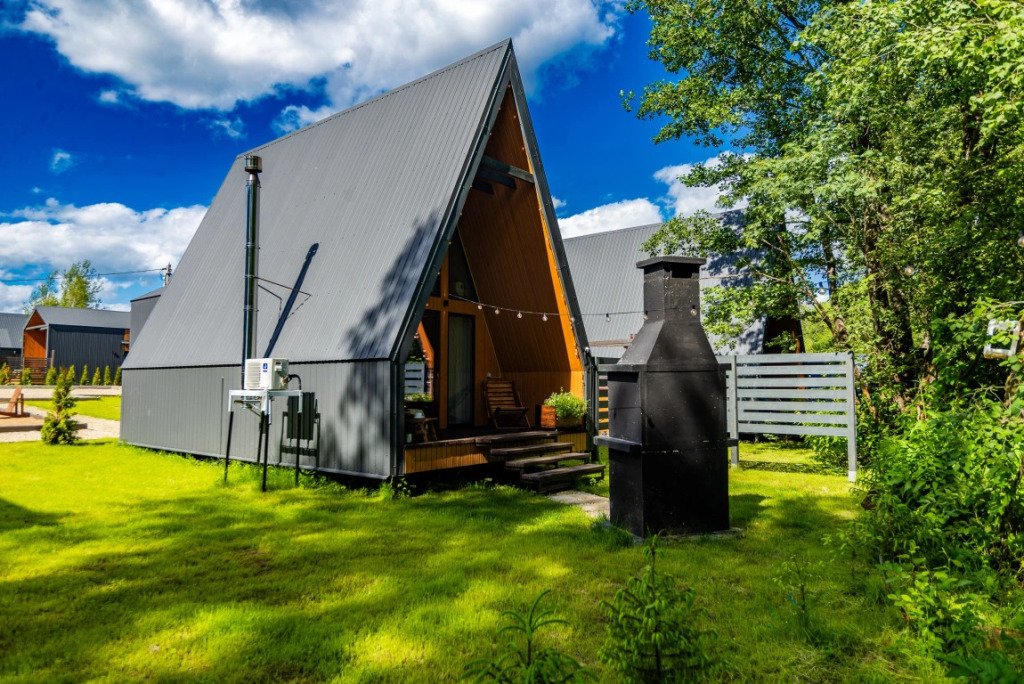 Частный Дом Афрейм с видом на лес №2, Московская область: фото 5