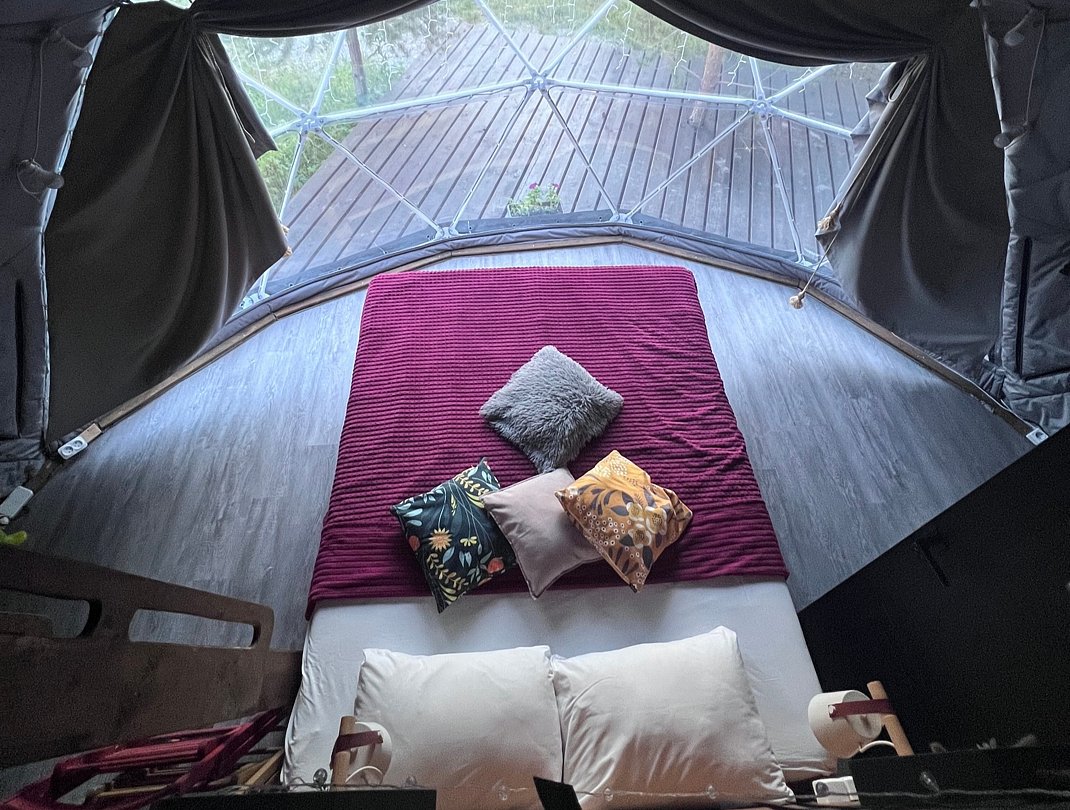 Купольный глэмп 4-местный