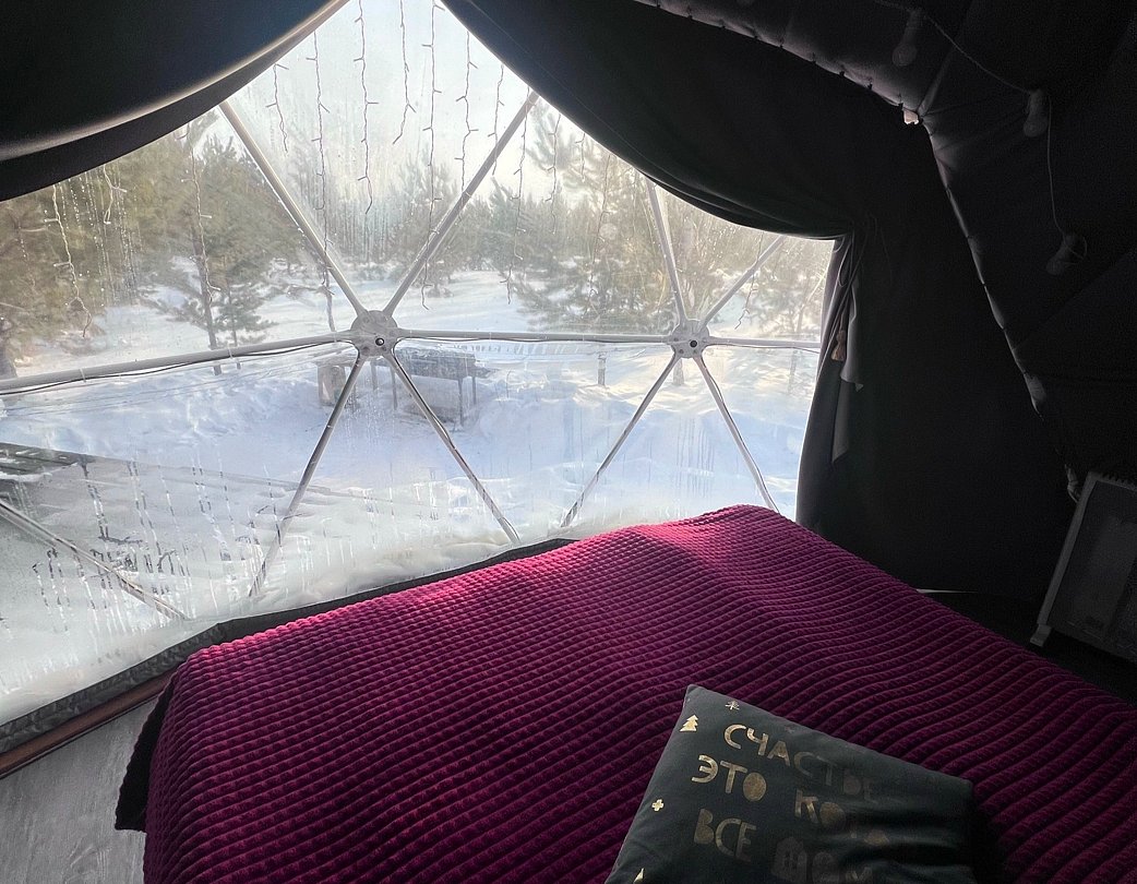 Купольный глэмп 4-местный