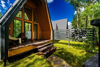 Частный Дом Афрейм с видом на лес №4