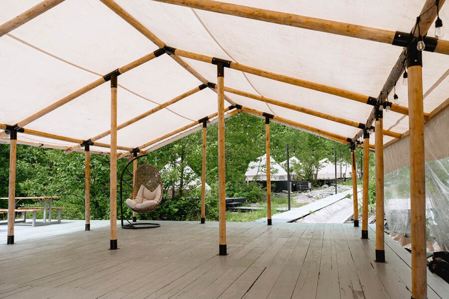 Юрта 4-местный (палаточный лагерь VIP)