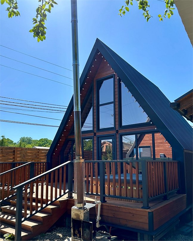 А-фрейм 4-местный 1-комнатный