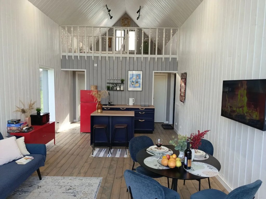 Частный дом Барн рядом с водохранилищем, Московская область, Истринский район 