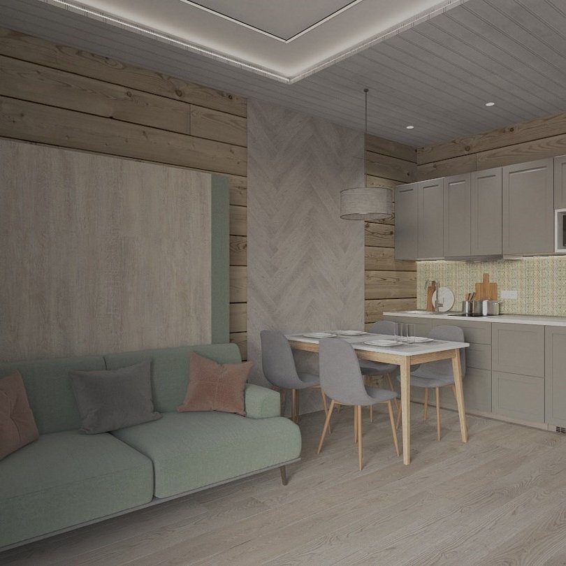 Апартаменты 2-местный 1-комнатный (Стандарт)