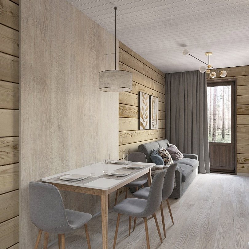 Апартаменты 4-местный 2-комнатный (Семейный)