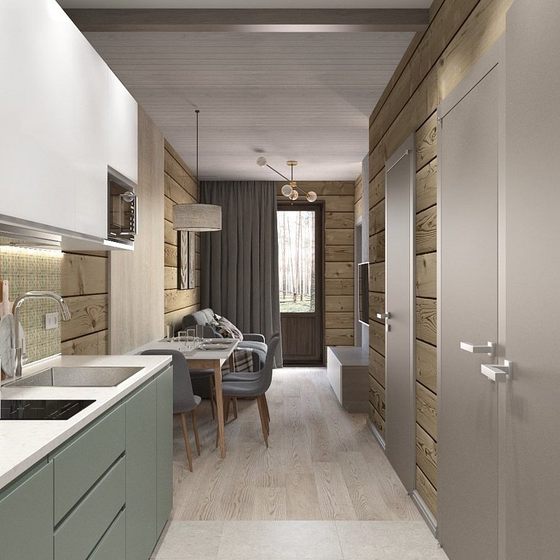 Апартаменты 4-местный 2-комнатный (Семейный)