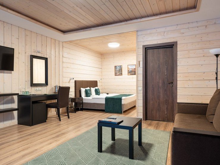 Полулюкс 2-местный (вид на территорию)