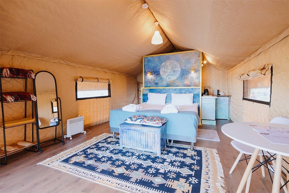 Тент-хаус Терраса 4-местный 2-комнатный (с двумя лоджами)