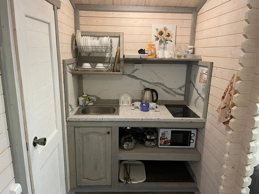 Дом 2-местный 1-комнатный (Таволга, летнее проживание, №9А)