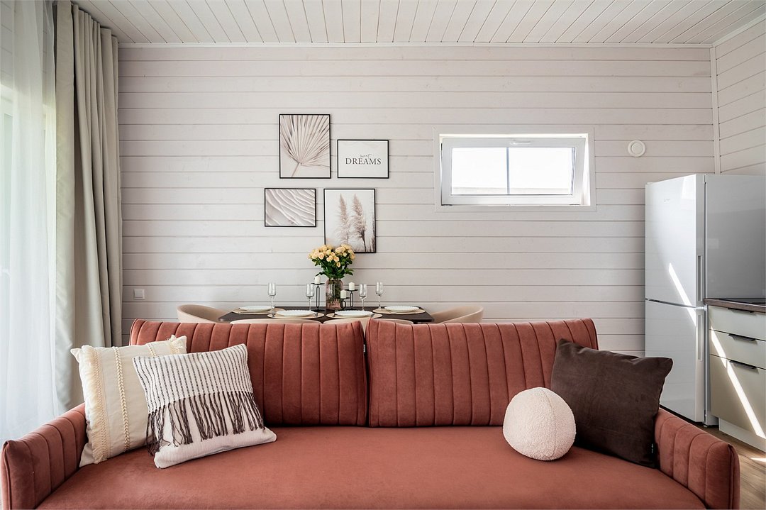 Дом 6-местный 3-комнатный (У леса на опушке с балконом)