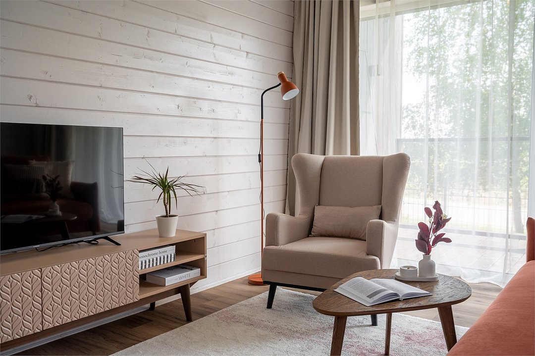 Дом 6-местный 3-комнатный (У леса на опушке с балконом)