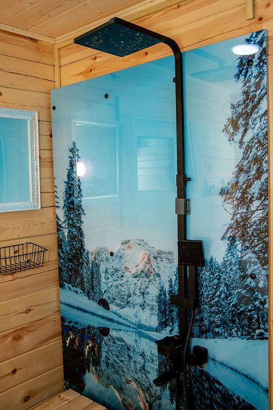 Дом 4-местный 1-комнатный (с баней)