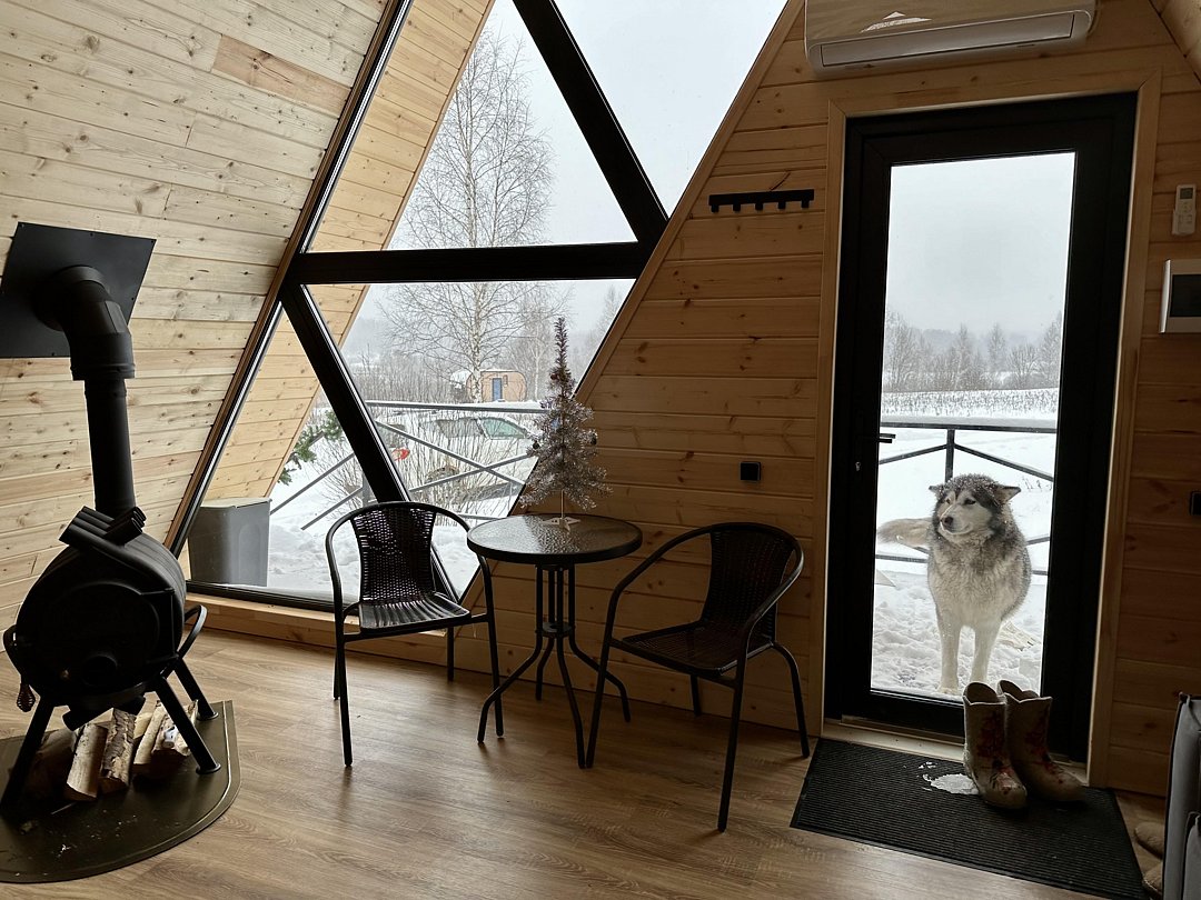 А-фрейм 4-местный (с чаном)