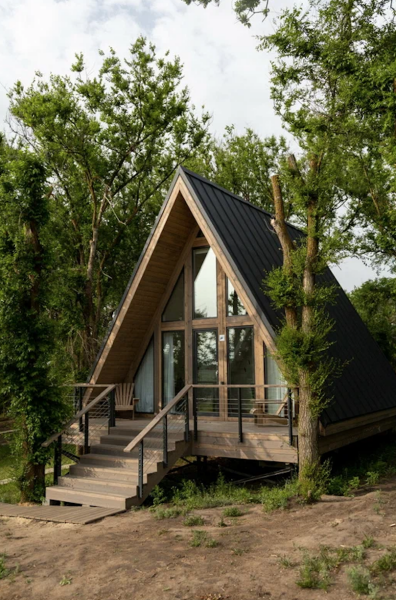 А-фрейм 2-местный 1-комнатный (Семейный)