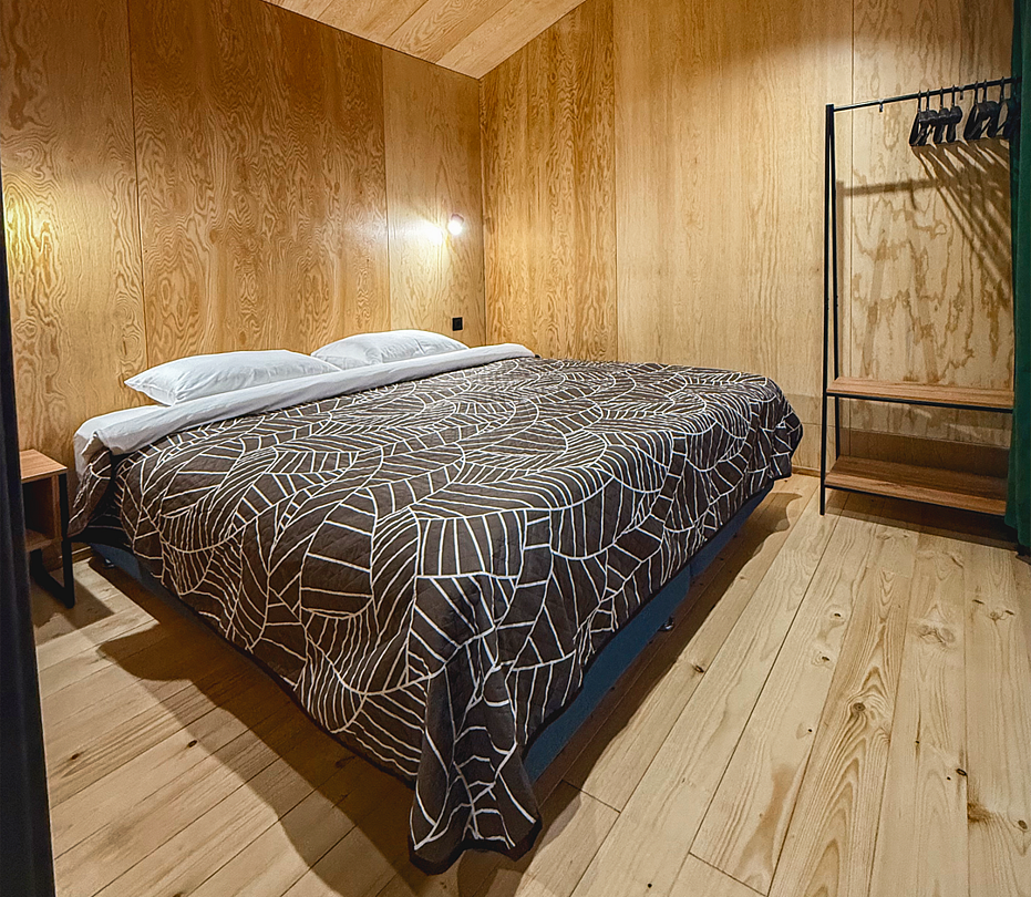 Домик Эко-дом 2-местный 2-комнатный (Спортивный и Дружный кварталы)