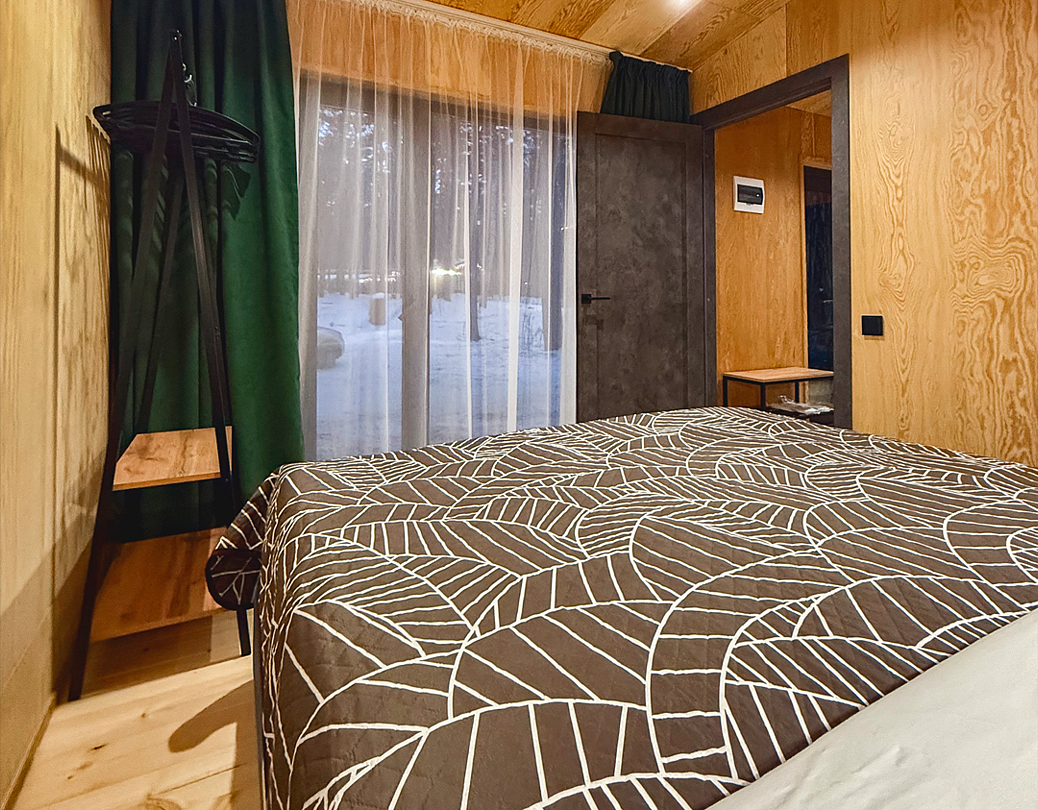 Домик Эко-дом 2-местный 2-комнатный (Спортивный и Дружный кварталы)