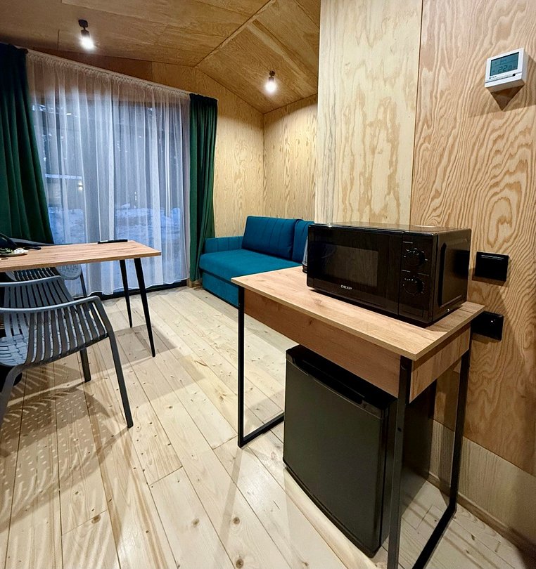 Домик Эко-дом 2-местный 2-комнатный (Спортивный и Дружный кварталы)