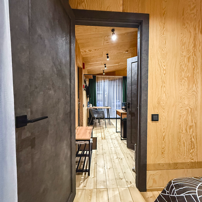 Домик Эко-дом 2-местный 2-комнатный (Спортивный и Дружный кварталы)